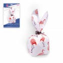 Pack de 10 bolsas para chuches en con dibujos de flamenco