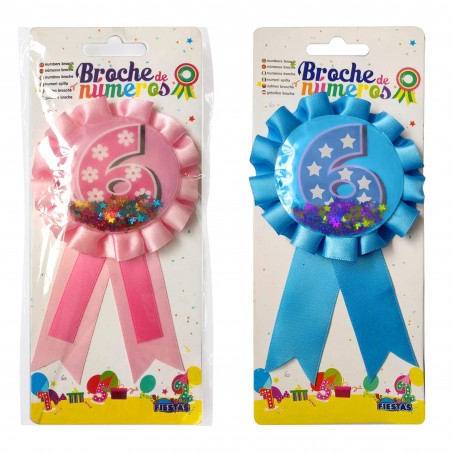 Broche Número 6
