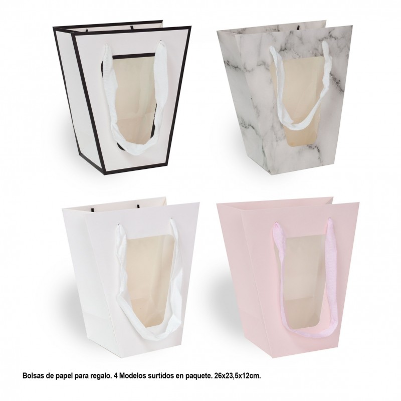Bolsa ventana trapecio 4 modelos grande