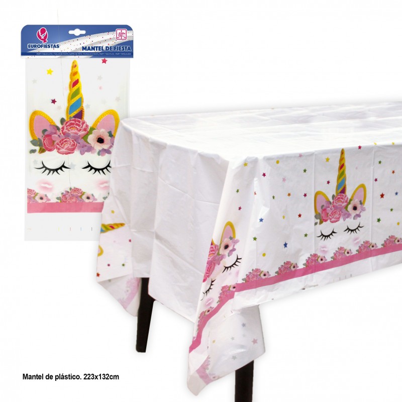 Mantel 220x132cm Unicornio Mantel 220x132cm Unicornio