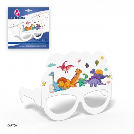 Antifaz De Carton Coleccion Dinosaurios