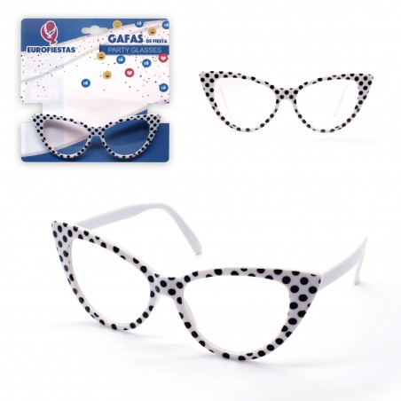 Gafas Lunares Blanco