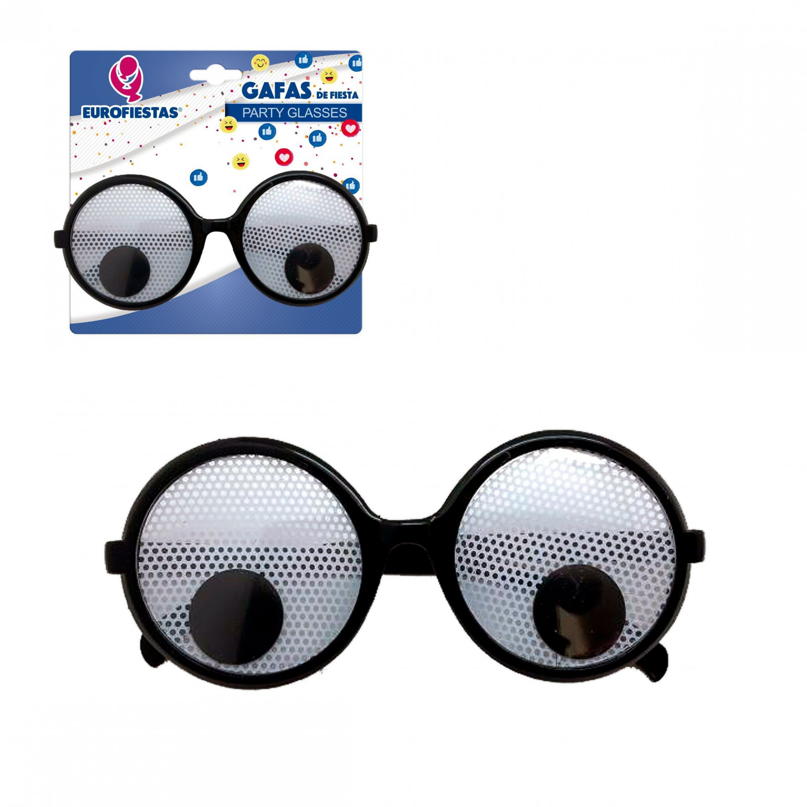Gafas mirando hacia abajo