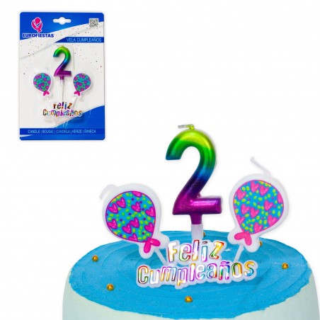 Vela Feliz Cumpleaños Tonos Nº 2