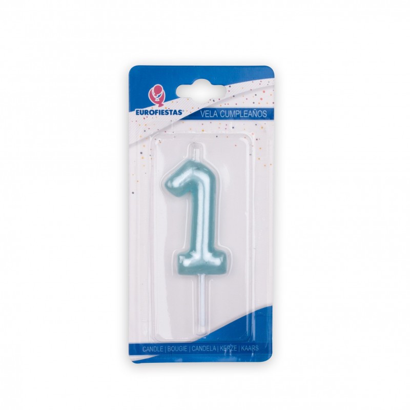 Vela Azul Numero 1 Vela Azul Numero 1