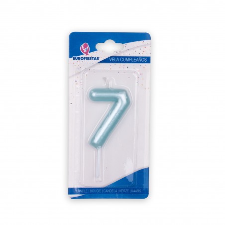 Vela Azul Numero 7