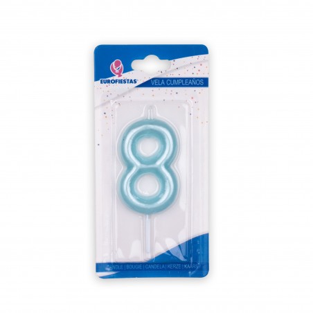 Vela Azul Numero 8