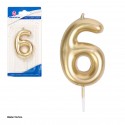 Vela bend oro nº 6