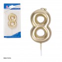 Vela bend oro nº 8