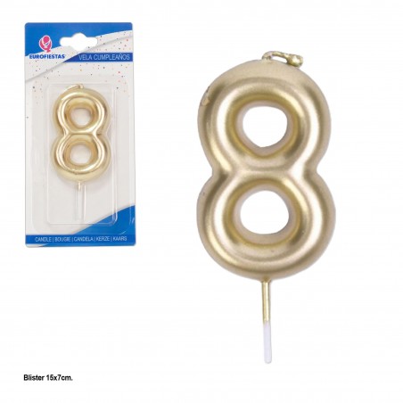 Vela Bend Oro Nº 8