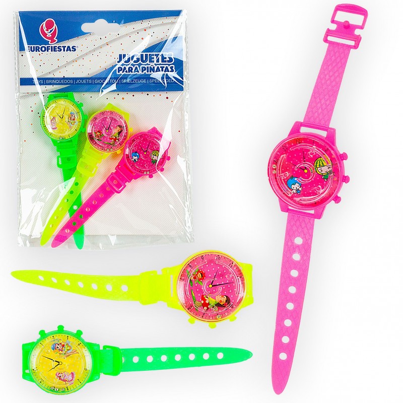 Juguetes para piñata relojes