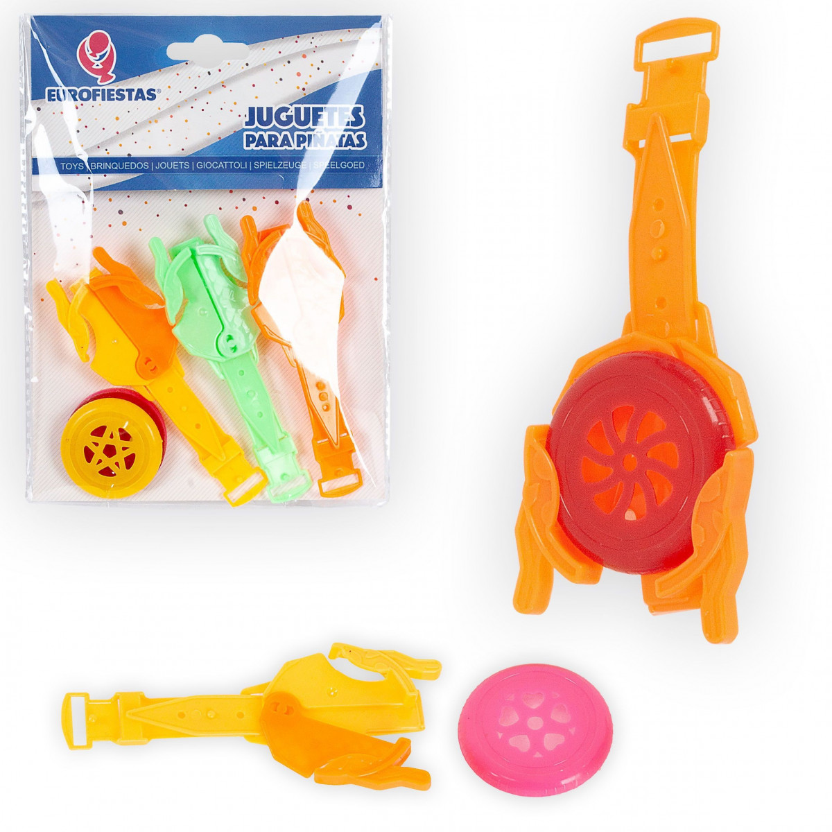 Juguetes Para Piñata Lanza Discos