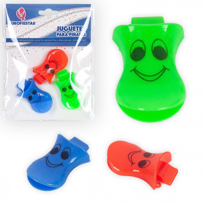 Juguetes Para Piñata Silbato Caritas Juguetes Para Piñata Silbato Caritas