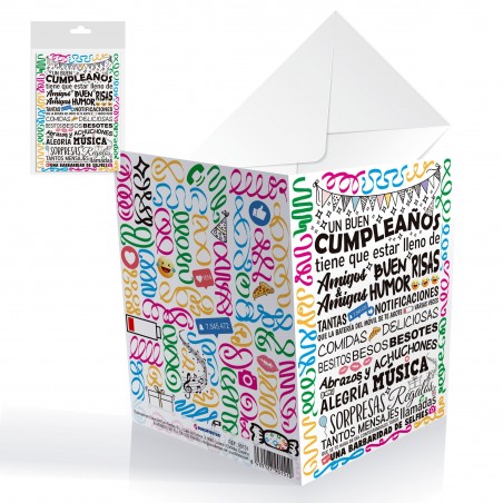 Tarjeta Cumple Texto