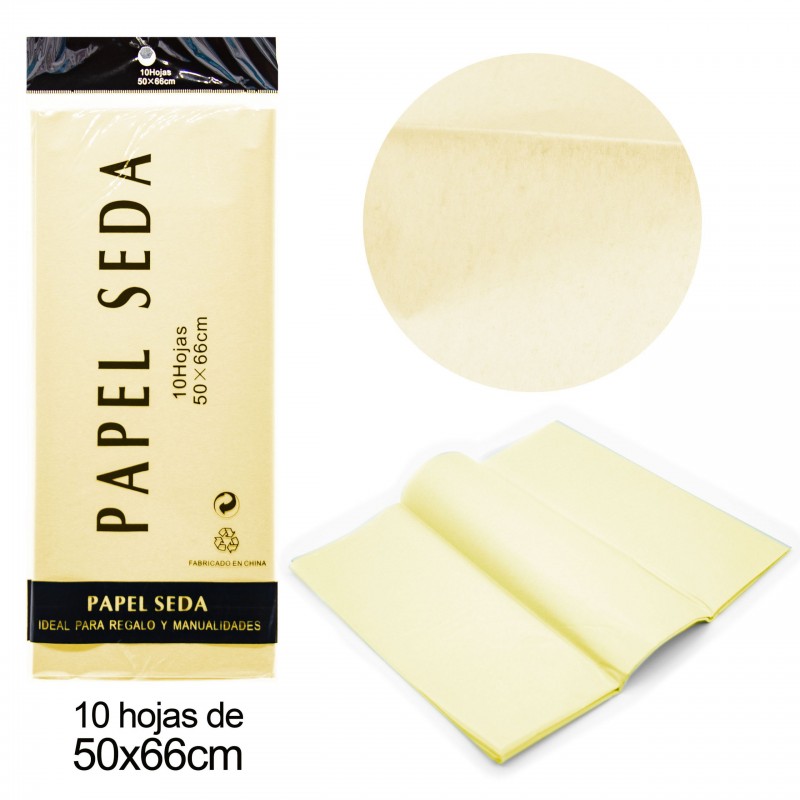 Papel seda marfil