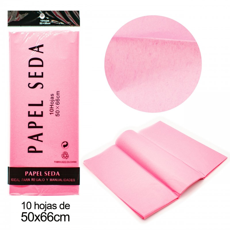 Papel Seda Rosa Papel Seda Rosa