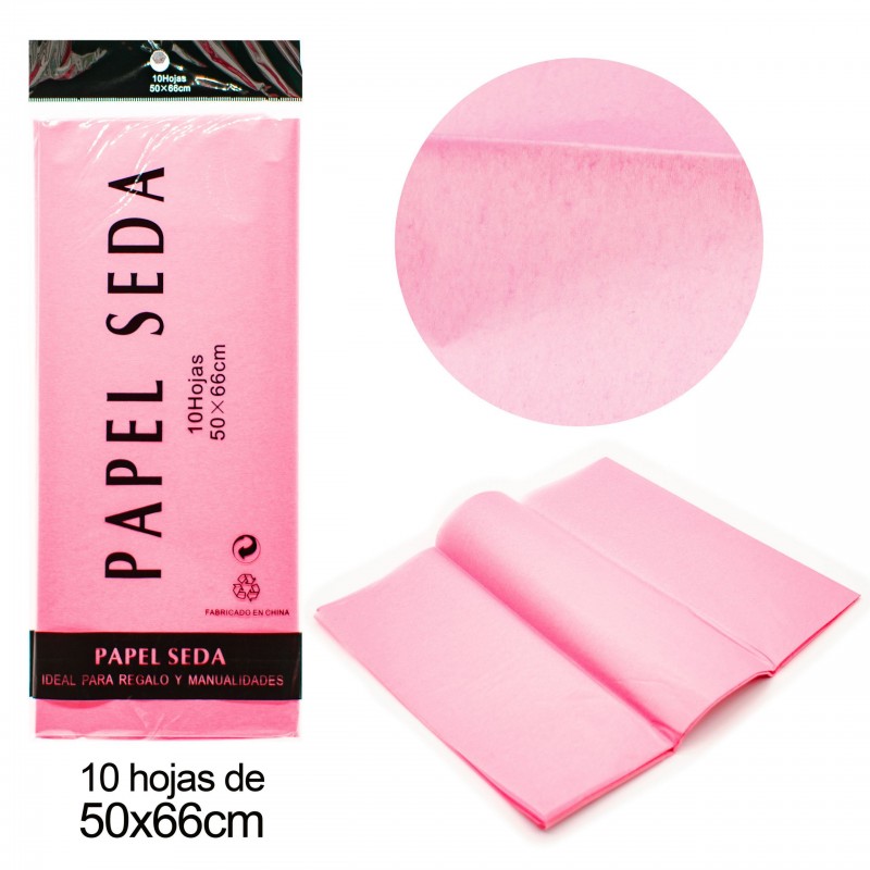 Papel seda rosa