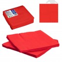 Servilletas Papel Rojas 12