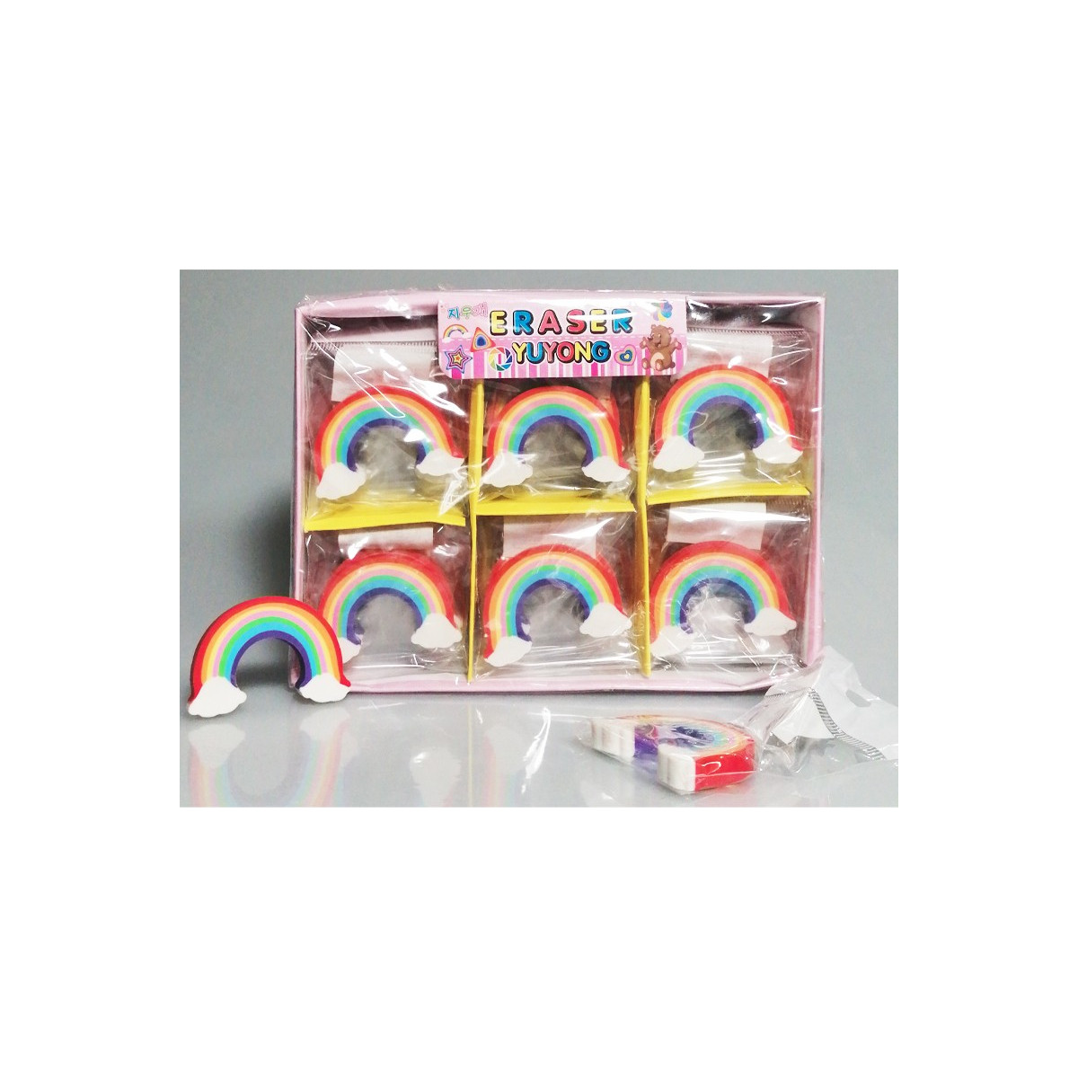 Gomar de borrar arcoiris