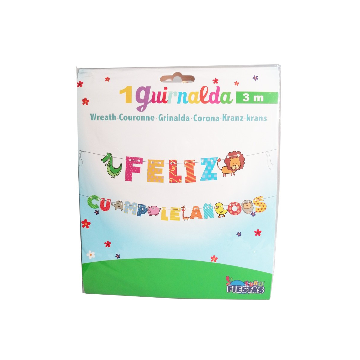 Guirnalda feliz cumpleaños