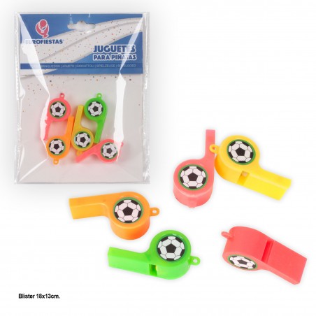 Juguetes Para Piñata Silbatos Balón