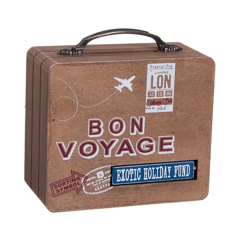 Hucha Forma Maleta Bon Voyage Hucha Forma Maleta Bon Voyage