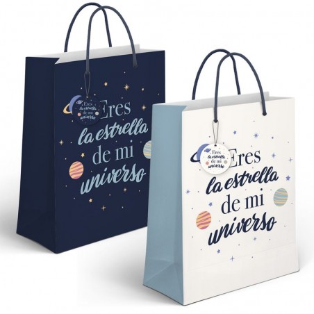 Bolsa Papel L Estrella De Mi Universo 2m