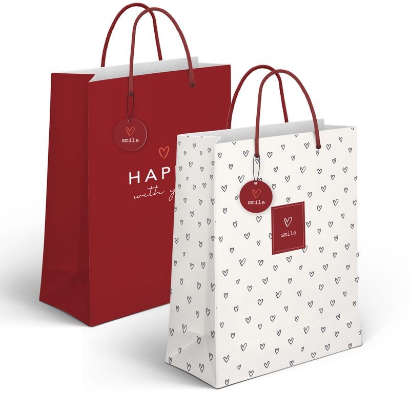 Bolsa Papel Xl Amor 2m Bolsa Papel Xl Amor 2m