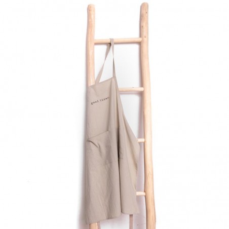 Delantal Cocina Beige