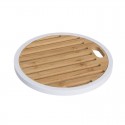 Salvamantel bambu silicona blanco