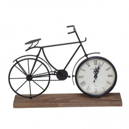 Reloj Forma Bici En Peana