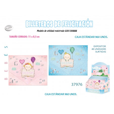 Billetero Cierre Bebe