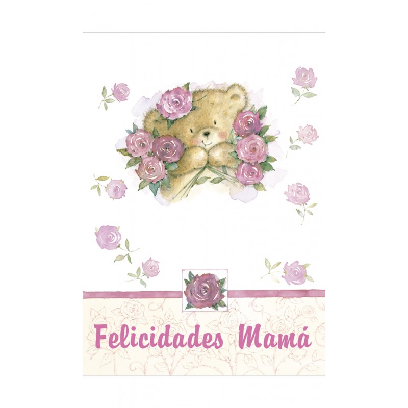 Card felicidades mamá mini