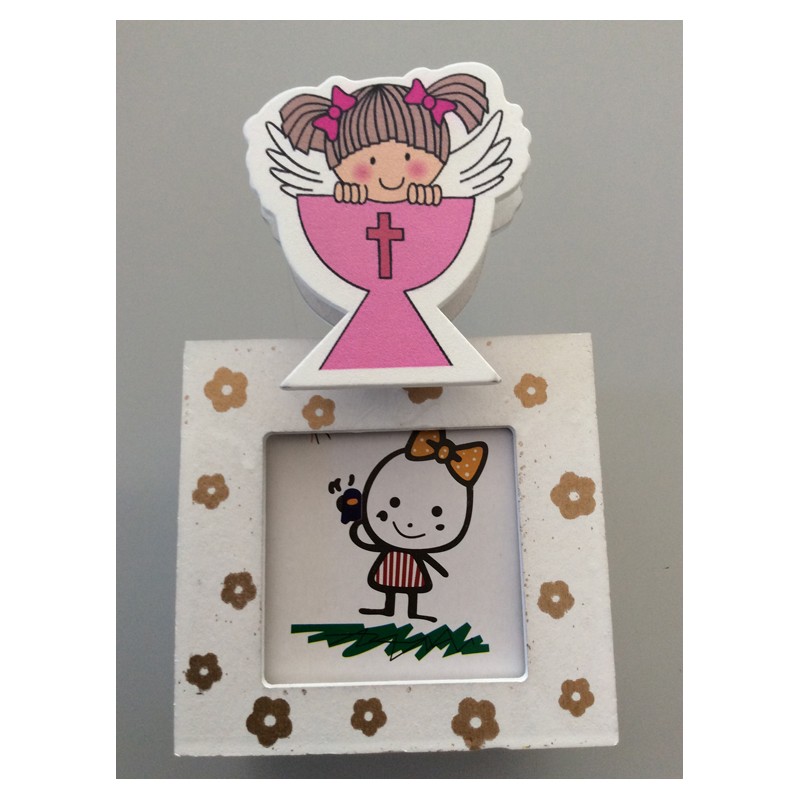 Cubilete Foto Comunión Niña + Pinza Cubilete Foto Comunión Niña + Pinza