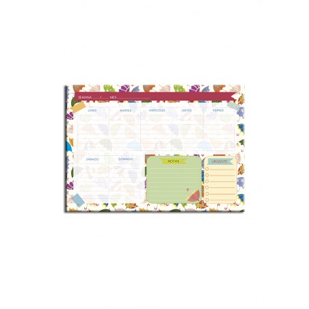 Planning Semanal Paraguas 26 Hojas