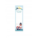 Paq.24 marcapáginas comunion niño marinero personalizable