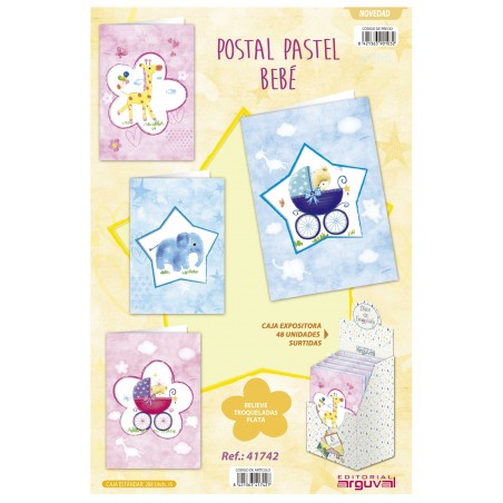 Postal Pastel Bebé