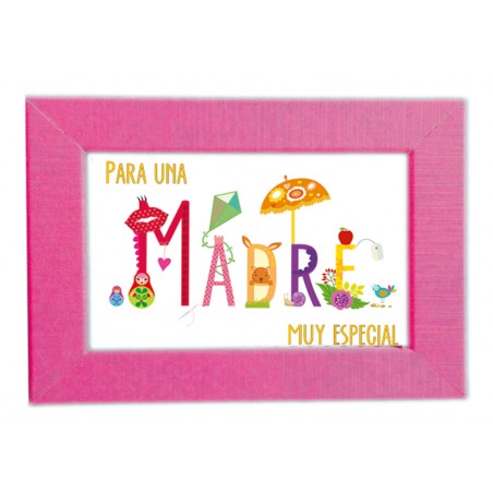 Portafoto + Mini Postal Madre