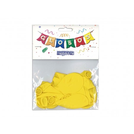 Blister 12 Globos Amarillos