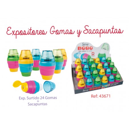 Goma Bobo + Sacapunta Serve
