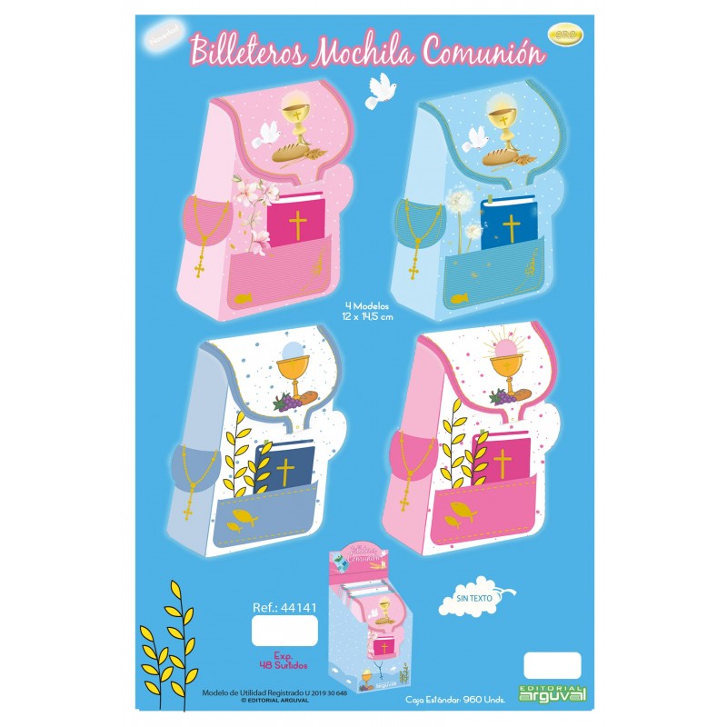 Billetero comunión