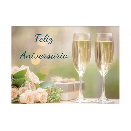 Card Feliz Aniversario Mini