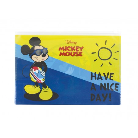 Carpeta Con Cremallera Mickey