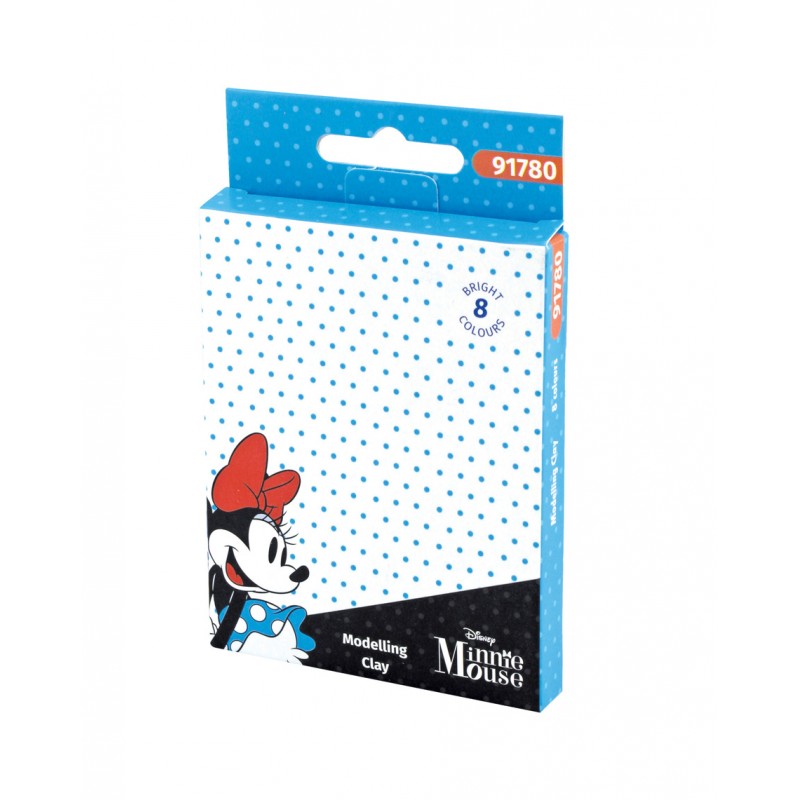 Blister 8 plastilinas colores minnie