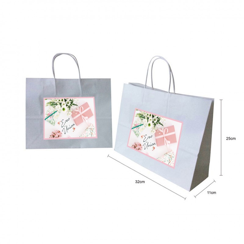 Bolsa Blanca Eres única Bolsa Blanca Eres única