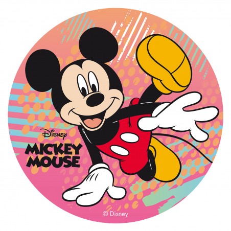 Disco oblea tarta mickey 20cm