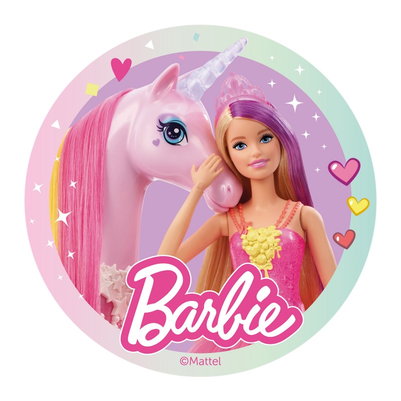 Disco Oblea Barbie 20Cm