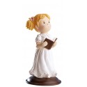 Niña Comunion Con Biblia 13,50cm