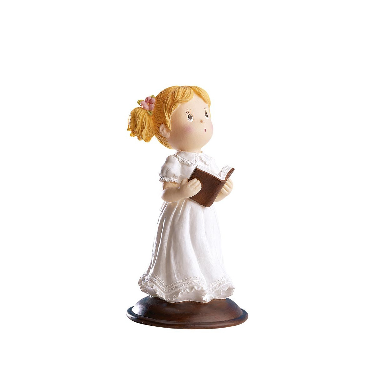Niña comunion con biblia 13 50cm