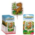 Vela de cumpleaños dinosaurio 2D